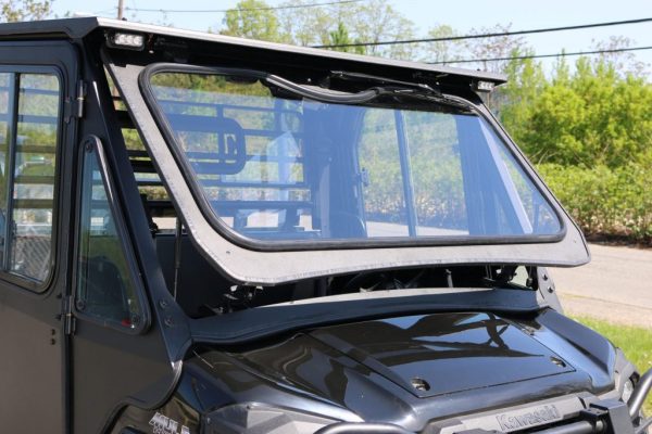 Kawasaki Mule Pro Fx Dx Cab With As Safety Glass Windshield Curtis