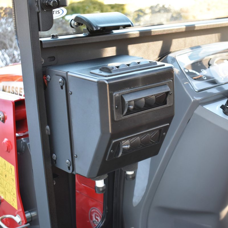 Massey Ferguson 1526 Soft Side Cab Curtis Industries