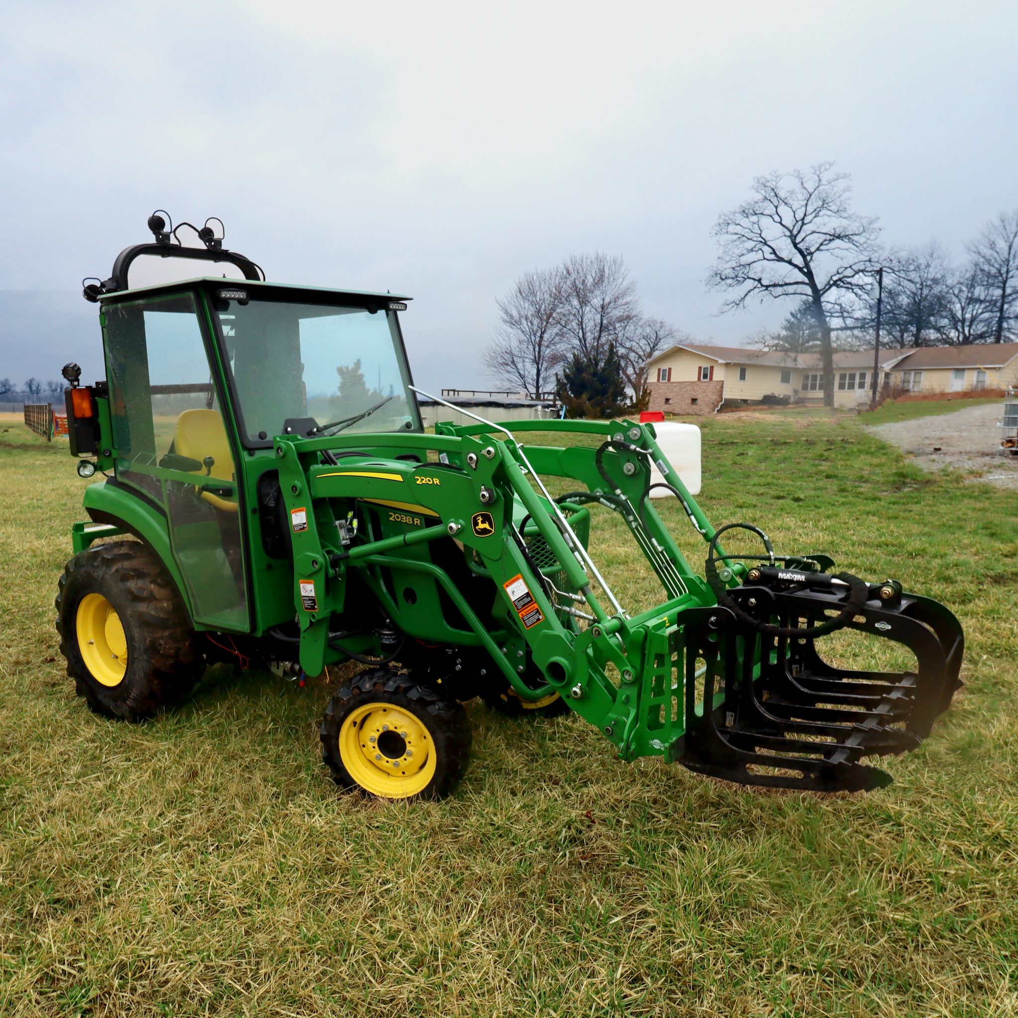 Approved aftermarket tractor cabin for John Deere