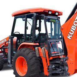 Kubota M62 Tractor/Loader/Backhoe Premium Cab