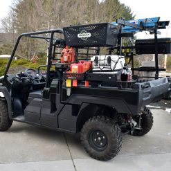 Alternative view of UTV Bed-Mount Tool Rack System for Kubota or Kawasaki