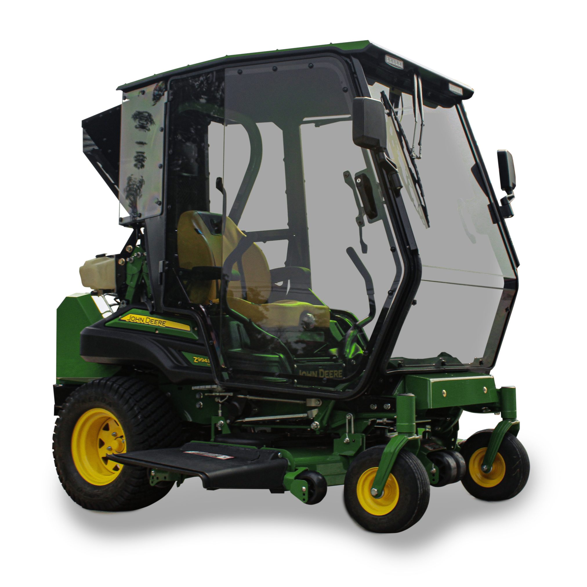 Expanded Premium Air Conditioned Cab Line With John Deere Z R Zero Turn Mower Curtis Industries